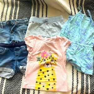 Summer girls bundle size 5